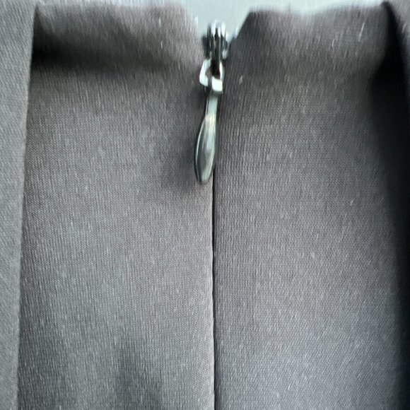 Eliza J New York Sleeveless Back Zip Knee Length Dress Black Size 10 - Picture 6 of 9